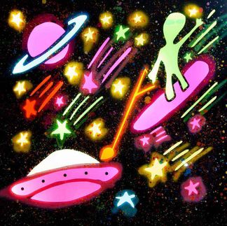 Space surfing