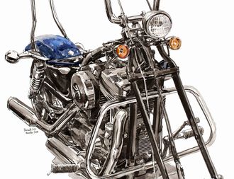 мотоцикл Harley Davidson