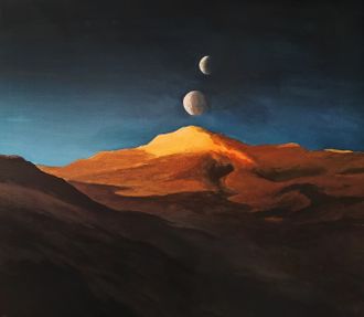 Луны Сатурна, Япет и Энцелад