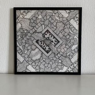 Картина ”Disco (B&W)”