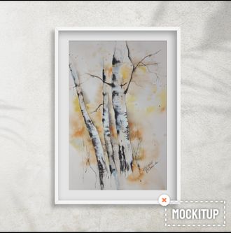 Осенние березки