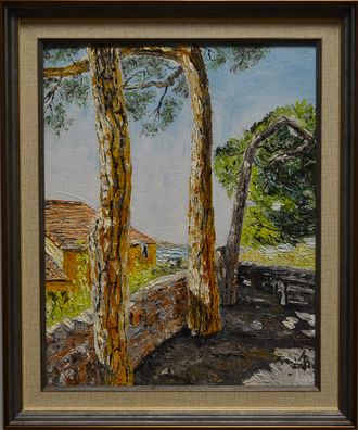 Дворик в Каннах (Франция) (Patio in Cannes (France)