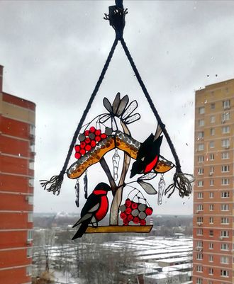 Подвеска "Снегири"