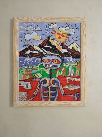 Человек на пляже