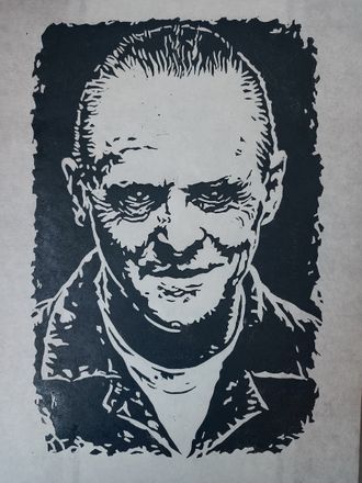 Линогравюра Ганнибал