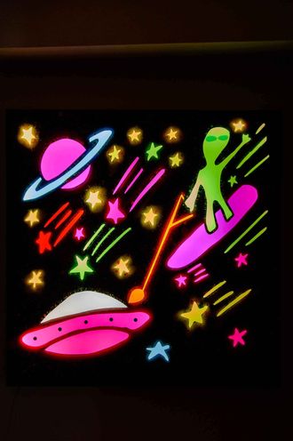 Space surfing