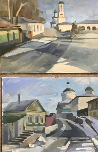 Февральское солнце. Боровск.