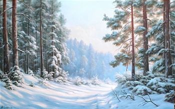 Зимний день