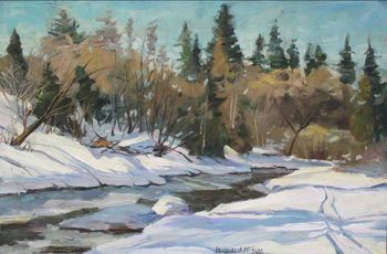 Весна в Менделеево