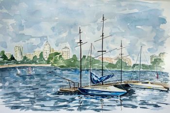 Парусники отдыхают