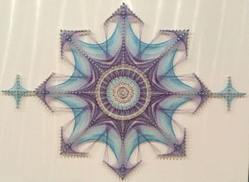 Звезда в стиле StringArt - эксклюзивный подарок