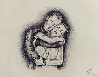 Он и она