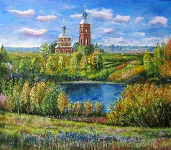 Церковь  на берегу