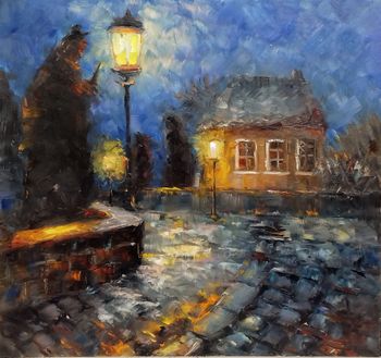 Синий вечер