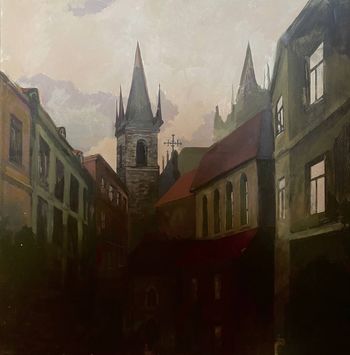 Прага, вечер