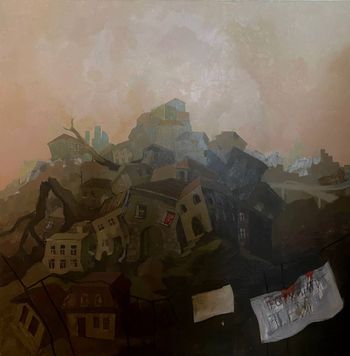 Из серии картин "Замкадье" №1