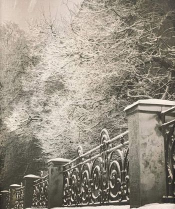 На Моховой зимой, Москва