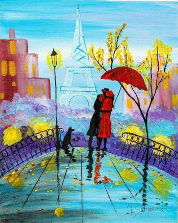 Вечерний Париж