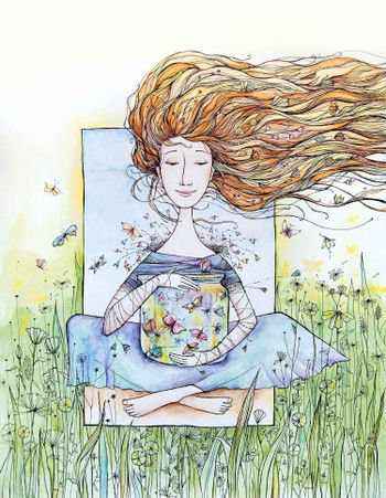 Бабочки в жвоте