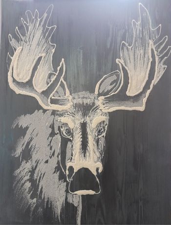 УВЕРЕННОСТЬ (картина из песка)