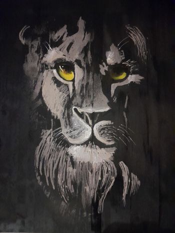 Песчаный лев