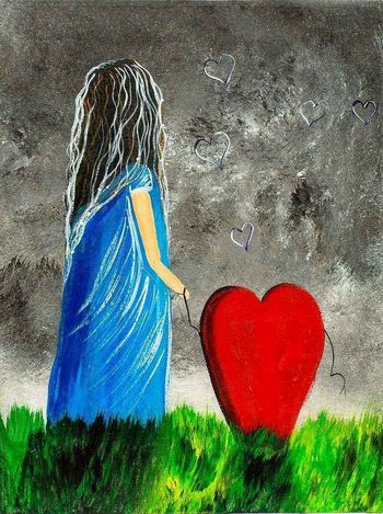 Девочка и сердце