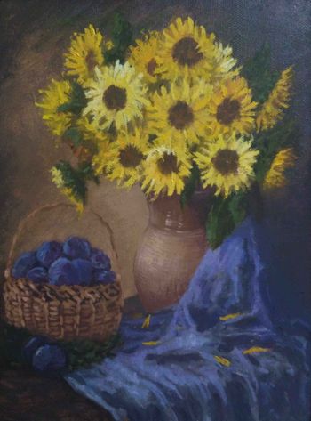 Подсолнухи