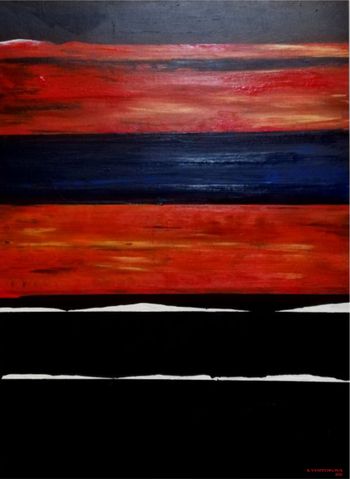 Закат над морем