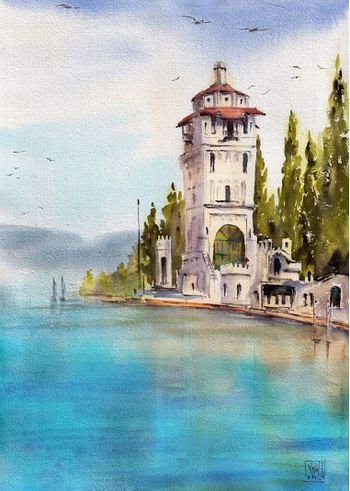 Lado di Carda. Gardone Riviera (Серия: Города озера Гарда)