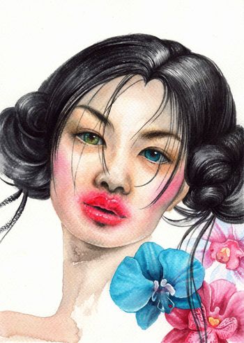 Orchid kiss