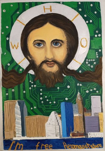 Techno jesus