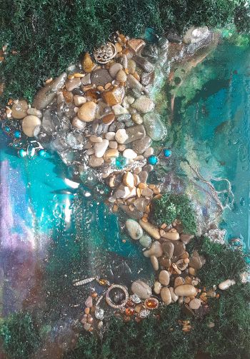 Картина "Морские сокровища"