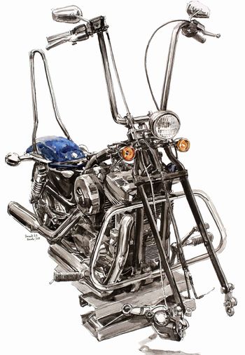 мотоцикл Harley Davidson