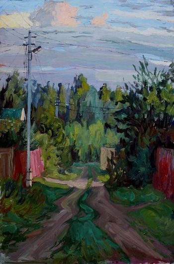 Вечер на даче