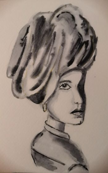 Женщина в тюрбане