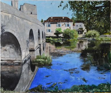 Бурдей (Дордонь) Отель Грифон (Bourdeilles (Dordogne) Hotel Griffons)