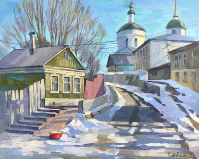 Февральское солнце. Боровск.