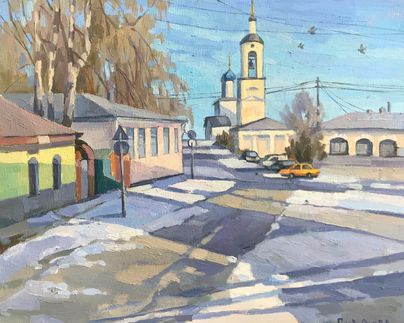 Февральский день. Боровск