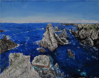 Пирамиды Порт-Котон, Бель-иль-ен-мер (Бретань) (Pyramides Port-Coton, Belle-Ile-en-Mer (Bretagne)