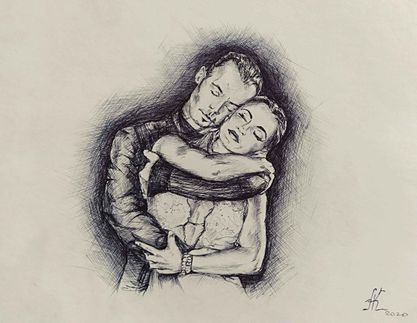 Он и она