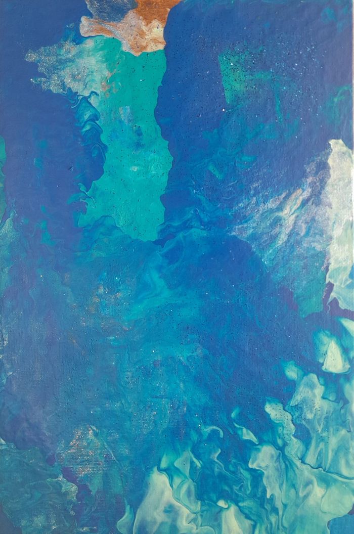 Абстракция море 1