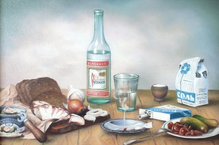 Натюрморт со стаканом