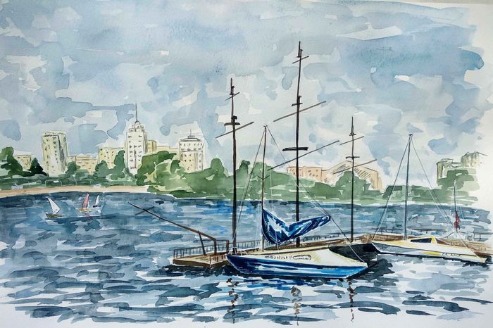 Парусники отдыхают