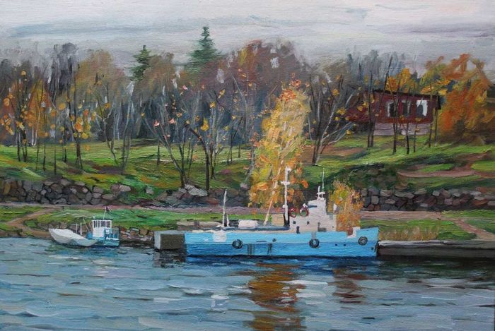 Выборг. Причал