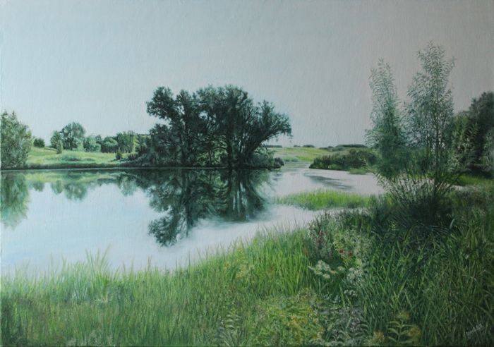 Речка возле села Студенка.