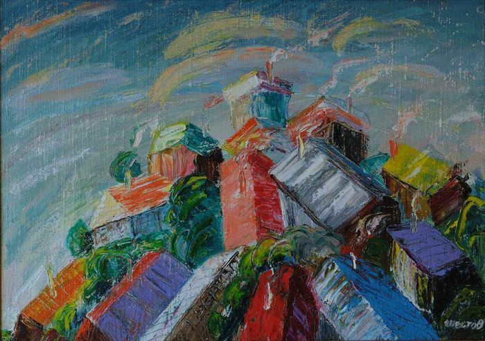 Полёт над городом