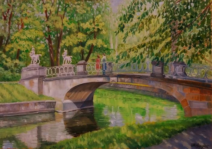 В парке. Павловск.