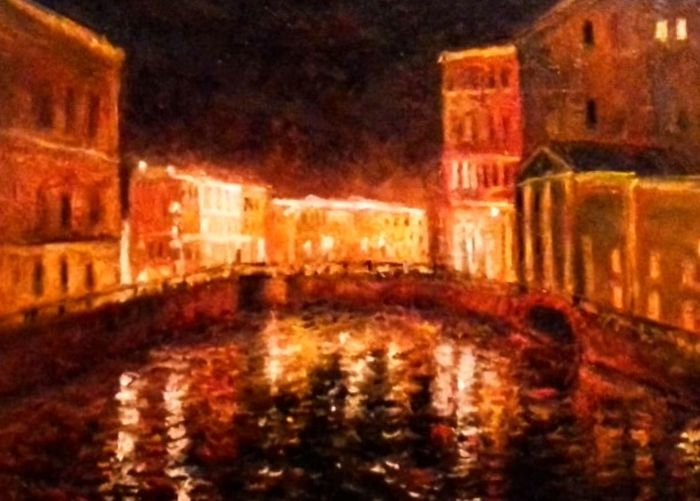 Яркий вечер