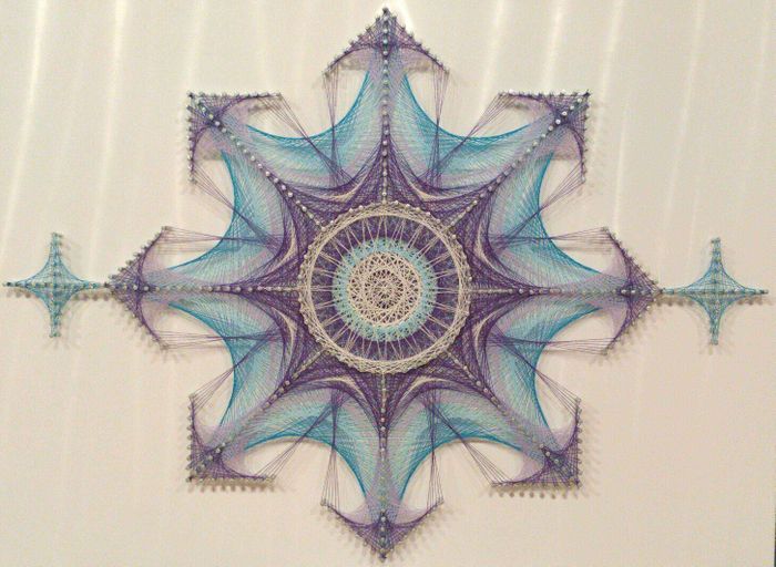 Звезда в стиле StringArt - эксклюзивный подарок