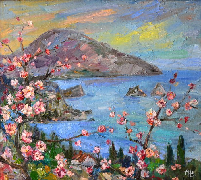 Весна в Гурзуфе